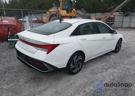 2024 Hyundai Elantra Limited z USA, uszkodzony, nr VIN KMHLP4DG3RU732180